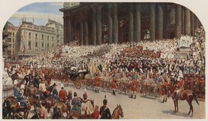 Dronning Victorias diamantjubileum, St Paul's Cathedral, London, 22. juni 1897